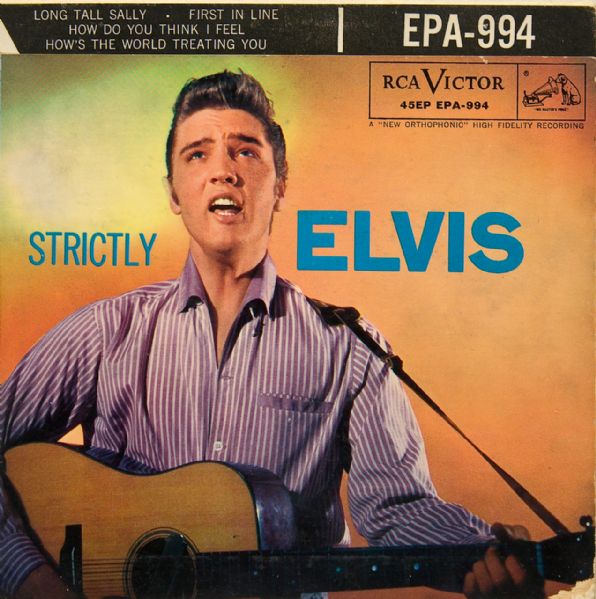 Elvis Presley "Strictly Elvis" 45